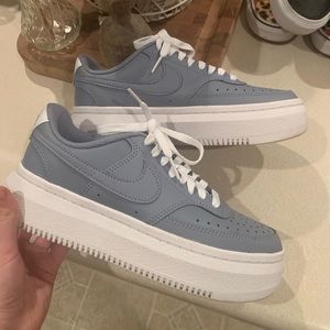 Women’s Nike court vision platform sneakers